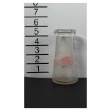 7 fluid oz. Orangeade glass bottle.
