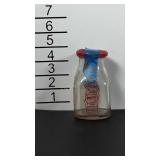 Half pint milk bottle, Romney Dairy Products,