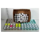 50+ used golf balls, mixed lot of several
