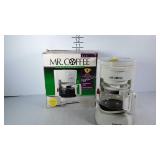 Mr Coffee 4 cup coffee maker, works