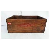 Advertising wood crate for Stimpson hardware,