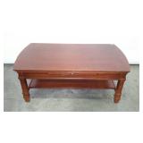 Coffee Table, with two writing boards on both