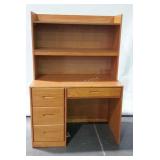 Thomasville desk with hutch top. Flip down
