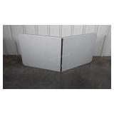 Office Star poly 6ft Folding Table, dirty on back