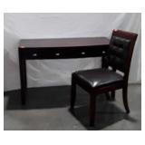 American Drew Writing Desk, key board center