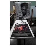 Three movie Posters, 2 Fight Club, American