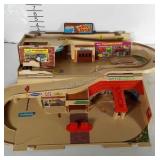 Old Hot Wheels Service Center Track. Decals Show