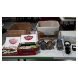 Hardware, lots of Fuses, screws, bolts, racks,