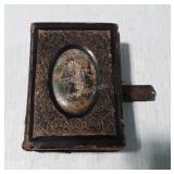 Antique Photo Album, binding wear on album,