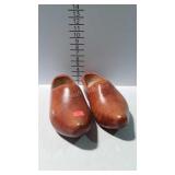 Pair of Holland Wood Shoes, 12" long