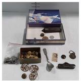 Collectibles, Fire Dept, uniform buttons and