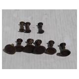 Brass Button pins,