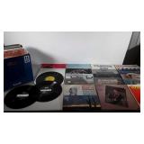 Record albums, various artists, mainly country
