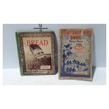 Vintage books, "The Everybody Sing Book" and "The