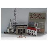 Creative wooden Villages book and 3 Maryland