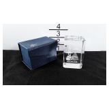 Florida souvenir glass  paperweight with case