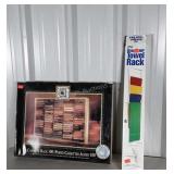 Cassette Rack, plus Towel Rack