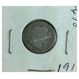 1911D barber dime