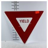 Mini YIELD sign