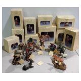 Nativity scene figurines by Kurt S Adler, the