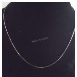 Sterling silver 20" Italian chain