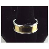 Size 11 stainless steel ring