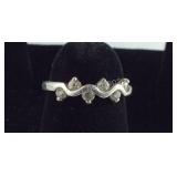 Size 4- Sterling Silver Ring