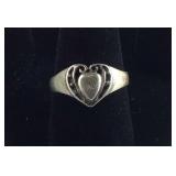 Sizes 7.5 Sterling Silver Ring