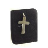 Vintage Sterling Silver Cross Pendant 2.4 grams,