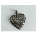 Sterling Silver Charm/ Pendant 0.9 grams, 1/2"
