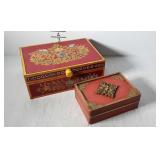 Wooden decor boxes