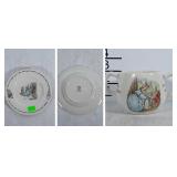 Wedgewood Beatrix Potter / Peter Rabbit plate and