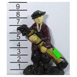 Golfer door stop. Stands about 8 inches tall.