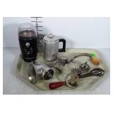 Vintage kitchenwares  + Hamilton Beach coffee