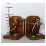 Vintage nautical anchor bookends