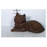 Cast metal cat