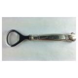 Sterling handled bottle opener