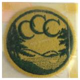 Civilian Conservation Corp patch 1933-1942 formed