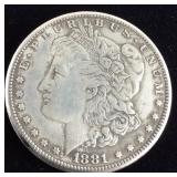 1881 Morgan Dollar