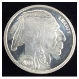 2014 1oz silver coin