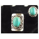 Two plated ring