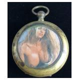 Empty pocket watch case
