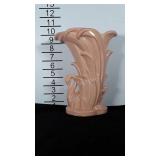 Mid century swan trumpet McCoy vase. A few