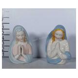 Vintage Madonna Prayer planters