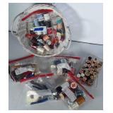 Sewing lot: lots of thread spools plus some