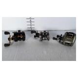3 fishing reels. All appear in nice shape.
