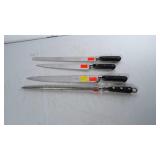 Sabatier Knives + sharpener