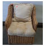 Wicker Sunroom Chair