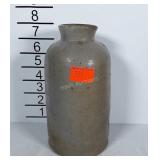 Small salt glaze crock with tapered 2" opening