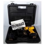DeWalt cordless drill with battery, charger and